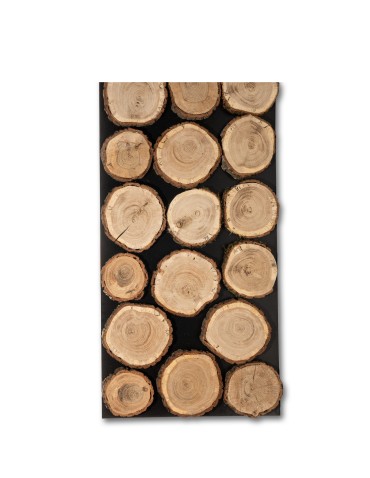 Ozdobny Panel Ścienny ⭑ Plastry Dębu ⭑ 1 sztuka