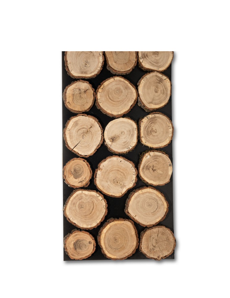 Drewniane Panele Ścienne/ Panele z Plastrów - Ozdobny Panel Ścienny ⭑ Plastry Dębu ⭑ 1 sztuka - produkt MODO24.PL 1