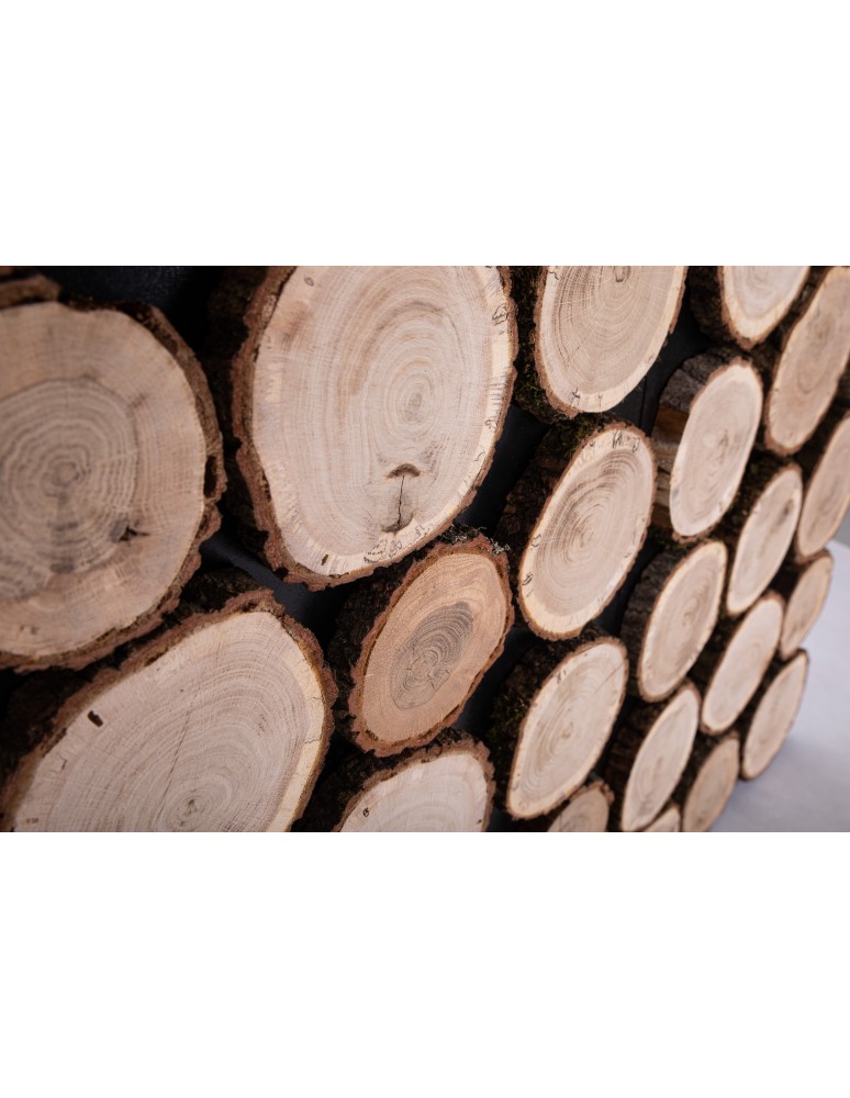 Drewniane Panele Ścienne/ Panele z Plastrów - Ozdobny Panel Ścienny ⭑ Plastry Dębu ⭑ 1 sztuka - product MODO24.PL 2