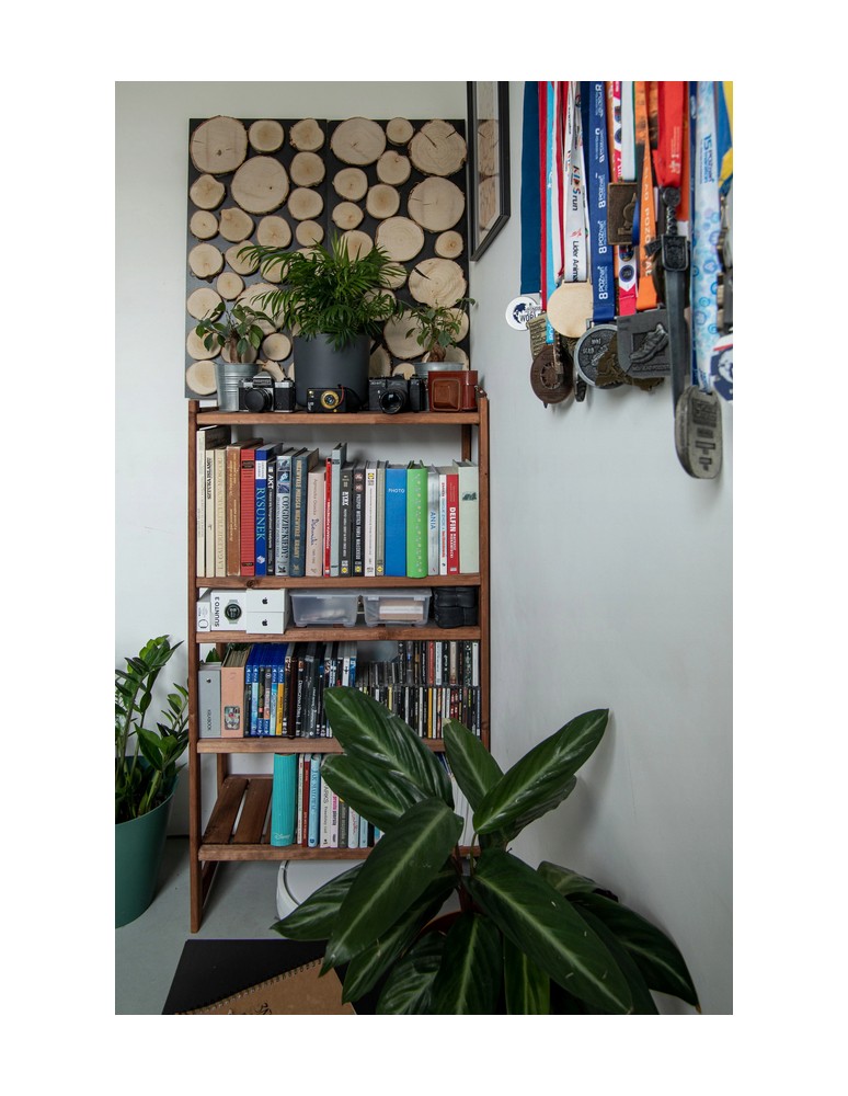 Drewniane Panele Ścienne/ Panele z Plastrów - Ozdobny Panel Ścienny ⭑ Plastry MIX POLSKICH LASÓW ⭑ 1 sztuka - product MODO24.PL 3