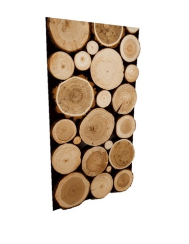 Drewniane Panele Ścienne/ Panele z Plastrów - Ozdobny Panel Ścienny ⭑ Plastry MIX POLSKICH LASÓW ⭑ 1 sztuka - product 6