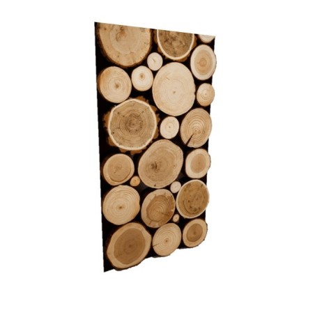 Ozdobny Panel Ścienny ⭑ Plastry MIX POLSKICH LASÓW ⭑ 1 sztuka