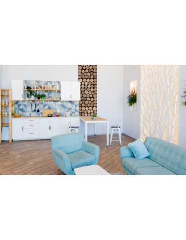 Drewniane Panele Ścienne/ Panele z Plastrów - Ozdobny Panel Ścienny ⭑ Plastry MIX POLSKICH LASÓW ⭑ 1 sztuka - product 9