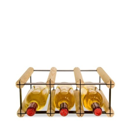 Stojak na alkohol RW-8 3x3 regał na 9 butelek wina