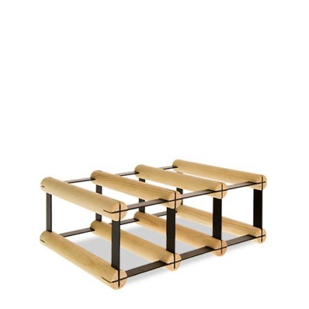 Stojak na alkohol RW-8 3x3 regał na 9 butelek wina