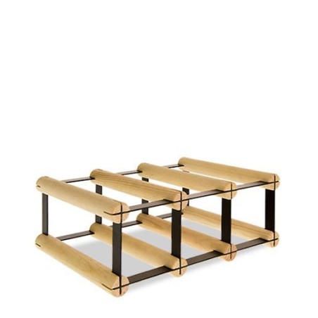 Stojak na alkohol RW-8 3x3 regał na 9 butelek wina