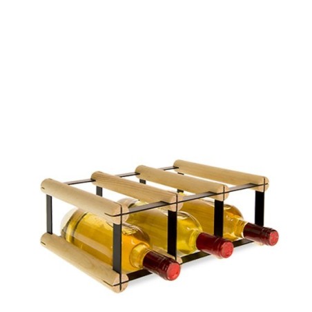 Stojak na alkohol RW-8 3x3 regał na 9 butelek wina