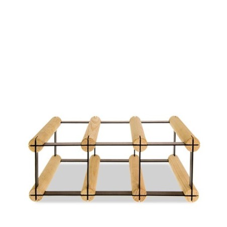 Stojak na alkohol RW-8 3x3 regał na 9 butelek wina