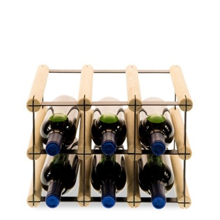 Stojak na alkohol RW-8 3x3 regał na 9 butelek wina