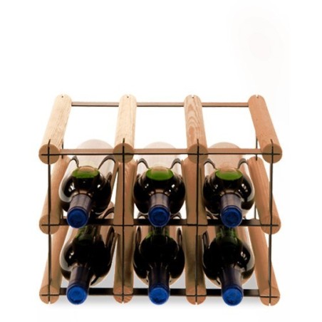 Stojak na alkohol RW-8 3x3 regał na 9 butelek wina