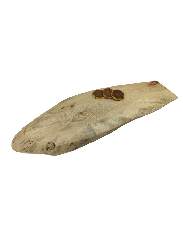 Blaty Drewniane - Blat Na Stolik ❍ Okorowany Plaster Drewna ❍ Dł 95 cm  UNIKAT 151230 - produkt MODO24.PL 1