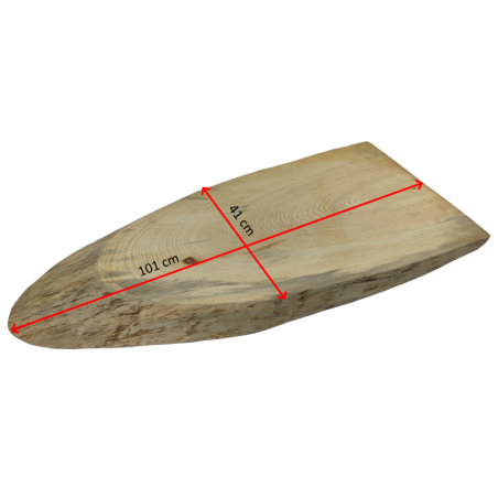 Blat Na Stolik ❍ Okorowany Plaster Drewna ❍ Dł 101 cm  UNIKAT 154242