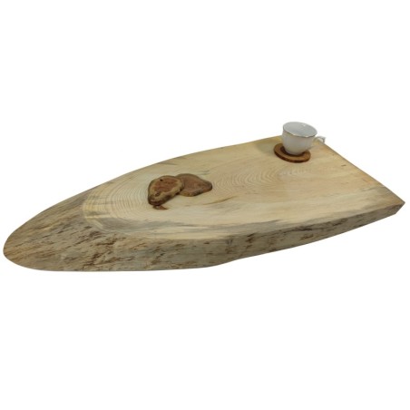 Blat Na Stolik ❍ Okorowany Plaster Drewna ❍ Dł 101 cm  UNIKAT 154242