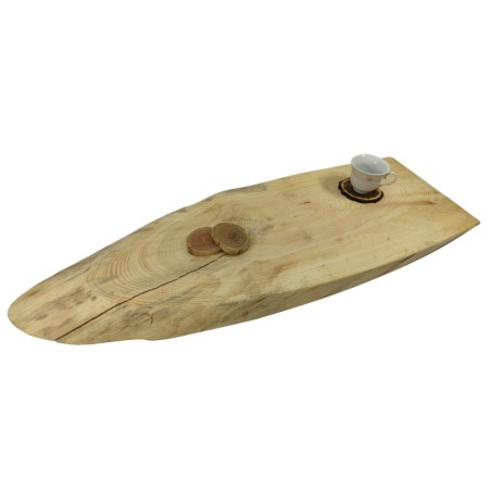 Blat Na Stolik ❍ Okorowany Plaster Drewna ❍ Dł 105 cm  UNIKAT 160006