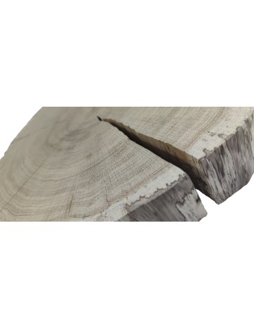 Plastry Okrągłe - Duży Plaster Drewna - fi 40-45 cm - Dąb, gr 5,0 cm - product 4