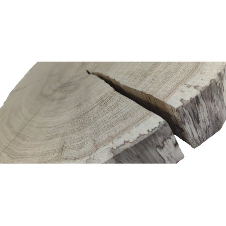 Duży Plaster Drewna - fi 40-45 cm - Dąb, gr 5,0 cm