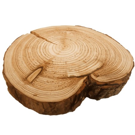 Plaster drewna - fi 25-30 cm - Modrzew, gr 3,0 cm 132258