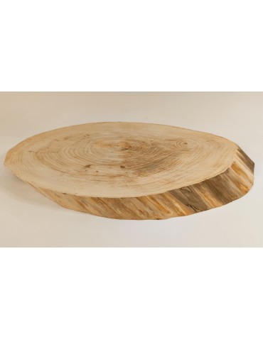 Drewniane tace, patery - Taca Do Serwowania ✦ Blat stolika Wiąz ✦ dł  60-65cm - product 4