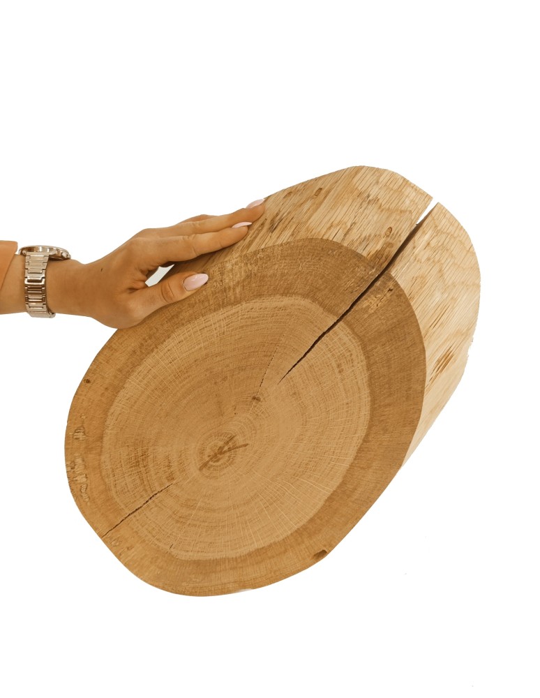 Drewniane tace, patery - Taca Drewniana Ozdobna ✦ Naturalny Dąb ✦ dł  40-45 cm - produkt MODO24.PL 1