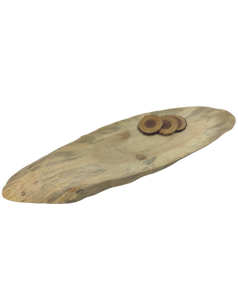 Blaty Drewniane - Blat Na Stolik ❍ Okorowany Plaster Drewna ❍ Dł 99 cm  UNIKAT 140146 - produkt MODO24.PL 1
