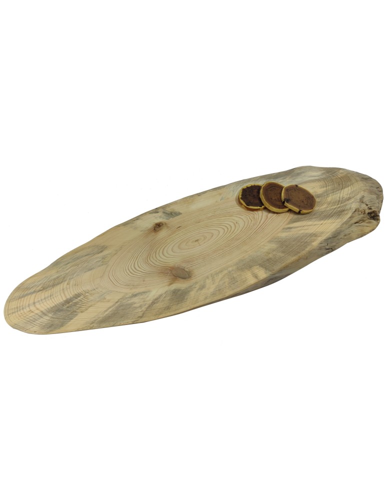 Blaty Drewniane - Blat Na Stolik ❍ Okorowany Plaster Drewna ❍ Dł 94 cm  UNIKAT 140630 - product MODO24.PL 1