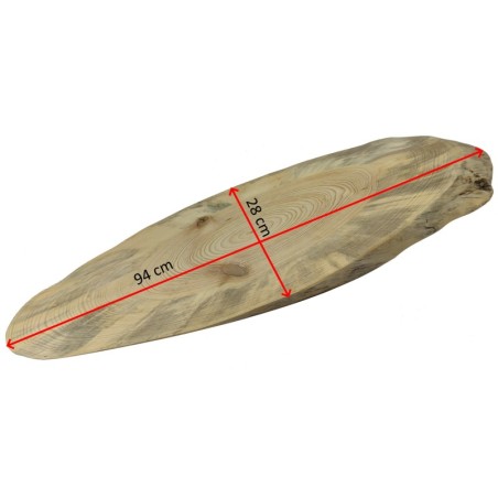 Blat Na Stolik ❍ Okorowany Plaster Drewna ❍ Dł 94 cm  UNIKAT 140630