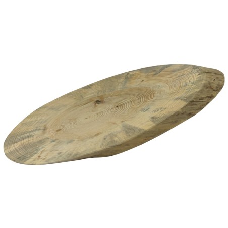 Blat Na Stolik ❍ Okorowany Plaster Drewna ❍ Dł 80 cm  UNIKAT 141810