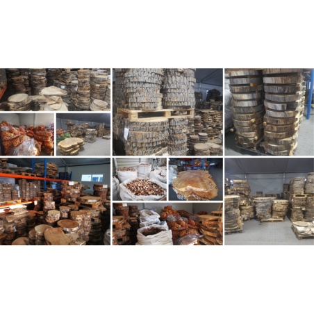 Blat Na Stolik ❍ Okorowany Plaster Drewna ❍ Dł 89 cm  UNIKAT 142927