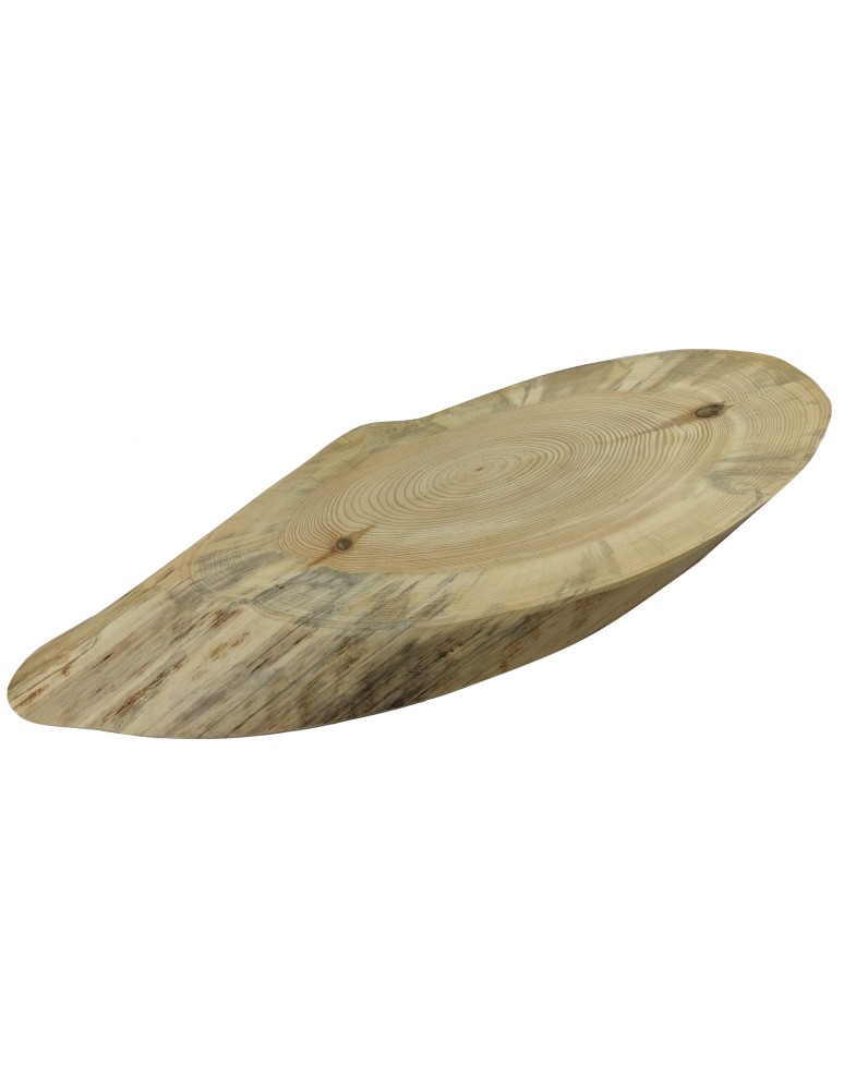 Blaty Drewniane - Blat Na Stolik ❍ Okorowany Plaster Drewna ❍ Dł 77 cm  UNIKAT 143248 - product MODO24.PL 4