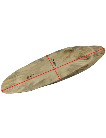 Blat Na Stolik ❍ Okorowany Plaster Drewna ❍ Dł 92 cm  UNIKAT 143640 - product 2