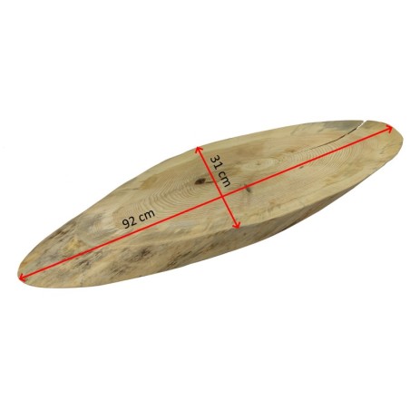 Blat Na Stolik ❍ Okorowany Plaster Drewna ❍ Dł 92 cm  UNIKAT 145004