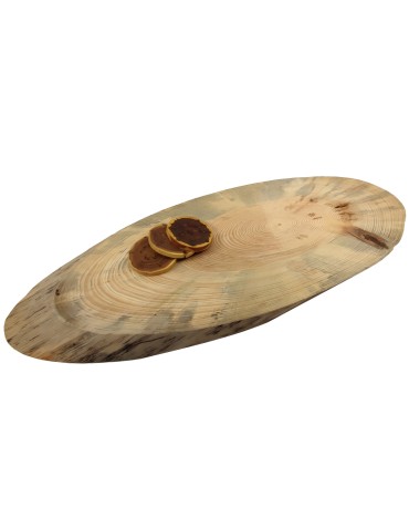 Blat Na Stolik ❍ Okorowany Plaster Drewna ❍ Dł 75 cm  UNIKAT 153857