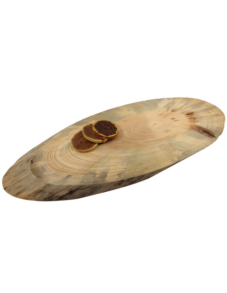 Blaty Drewniane - Blat Na Stolik ❍ Okorowany Plaster Drewna ❍ Dł 75 cm  UNIKAT 153857 - produkt MODO24.PL 1