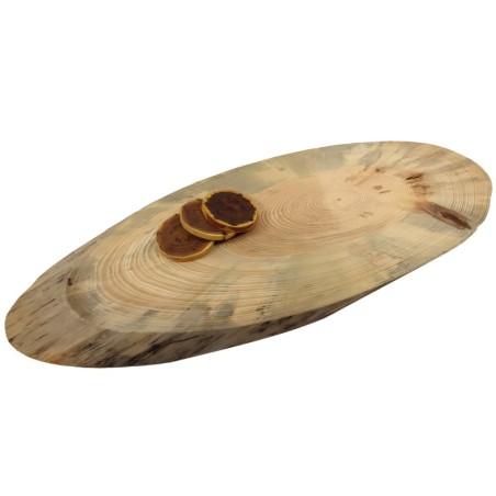 Blat Na Stolik ❍ Okorowany Plaster Drewna ❍ Dł 75 cm  UNIKAT 153857