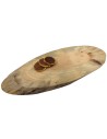 Blat Na Stolik ❍ Okorowany Plaster Drewna ❍ Dł 75 cm  UNIKAT 153857