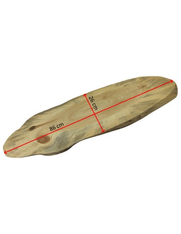 Blat Na Stolik ❍ Okorowany Plaster Drewna ❍ Dł 86 cm  UNIKAT 160029 - product 2