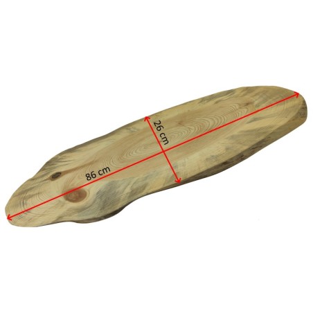 Blat Na Stolik ❍ Okorowany Plaster Drewna ❍ Dł 86 cm  UNIKAT 160029