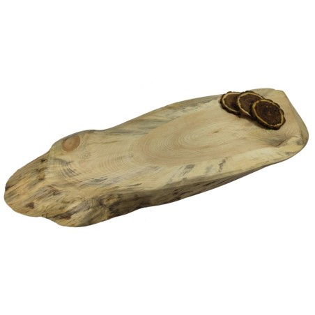 Blat Na Stolik ❍ Okorowany Plaster Drewna ❍ Dł 86 cm  UNIKAT 160029