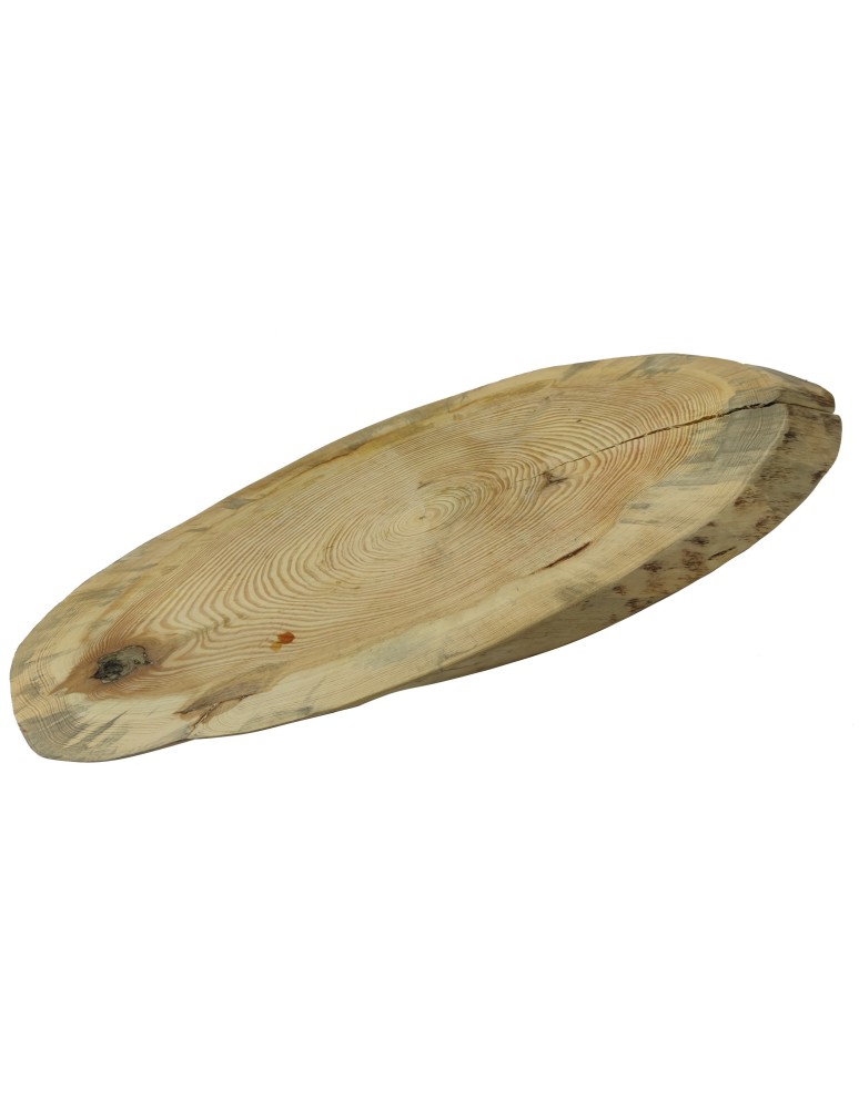 Blaty Drewniane - Blat Na Stolik ❍ Okorowany Plaster Drewna ❍ Dł 85 cm  UNIKAT 160303 - product MODO24.PL 4