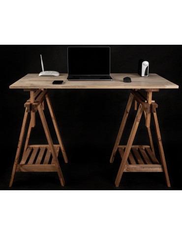 Koziołki Warsztatowe - Regulowany Koziołek Warsztatowy W Kolorze Brązowym - 1 sztuka - product 7