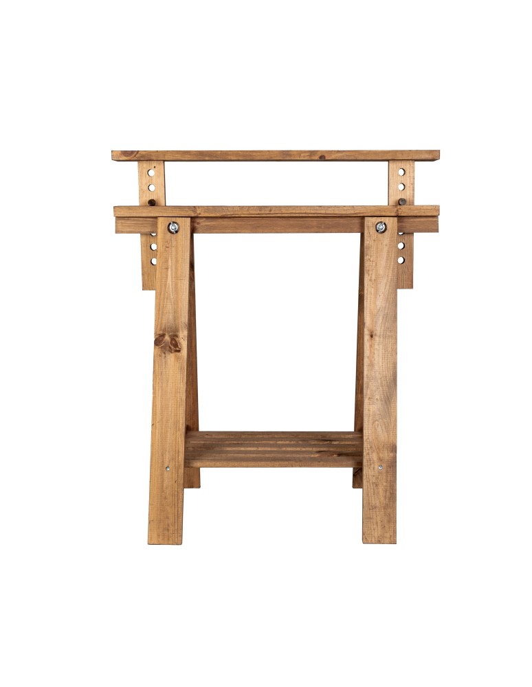 Koziołki Warsztatowe - Regulowany Koziołek Warsztatowy W Kolorze Brązowym - 1 sztuka - product MODO24.PL 8