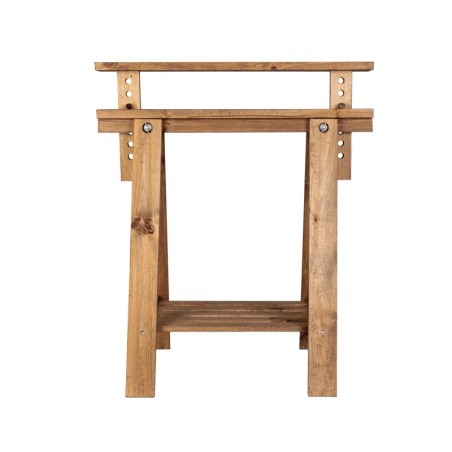 Regulowany Koziołek Warsztatowy W Kolorze Brązowym - 1 sztuka