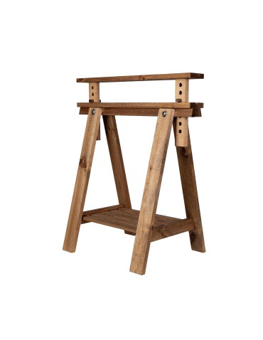 Koziołki Warsztatowe - Regulowany Koziołek Warsztatowy W Kolorze Brązowym - 1 sztuka - product 9