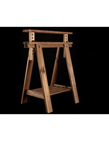 Koziołki Warsztatowe - Regulowany Koziołek Warsztatowy W Kolorze Brązowym - 1 sztuka - product 11