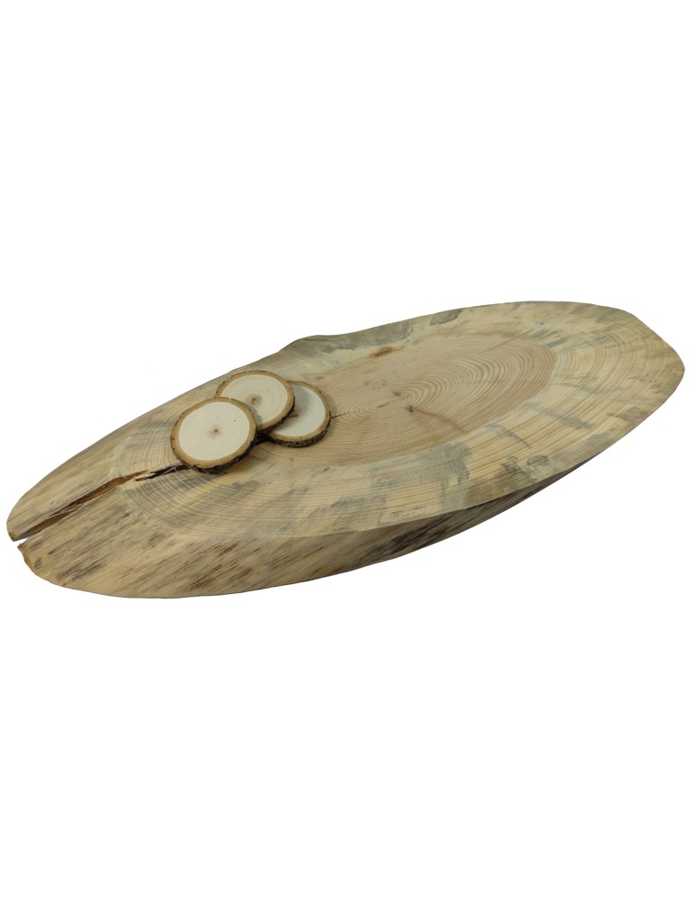 Blaty Drewniane - Blat Na Stolik ❍ Okorowany Plaster Drewna ❍ Dł 85 cm  UNIKAT 160922 - produkt MODO24.PL 1