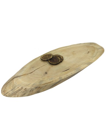 Blat Na Stolik ❍ Okorowany Plaster Drewna ❍ Dł 92 cm  UNIKAT 093627