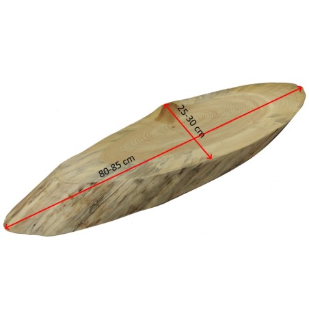 Blat Na Stolik ❍ Okorowany Plaster Drewna ❍ Dł 80-85cm  UNIKAT 095102