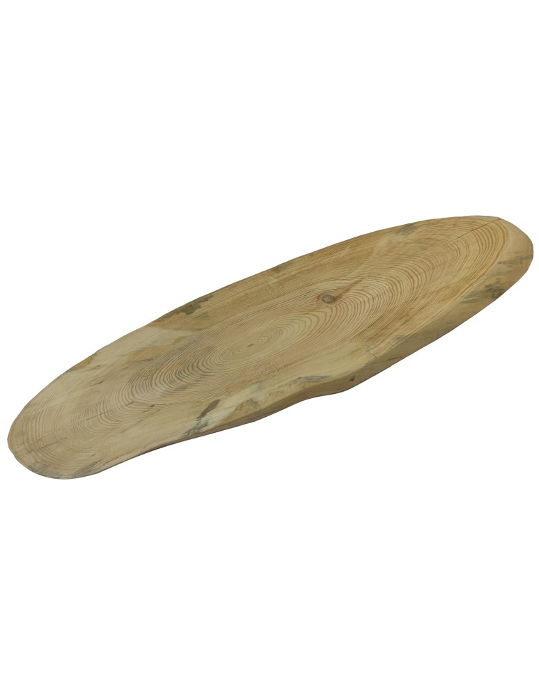 Blaty Drewniane - Blat Na Stolik ❍ Okorowany Plaster Drewna ❍ Dł 123 cm  UNIKAT 122458 - product MODO24.PL 3