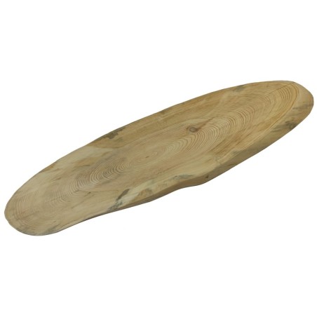 Blat Na Stolik ❍ Okorowany Plaster Drewna ❍ Dł 123 cm  UNIKAT 122458