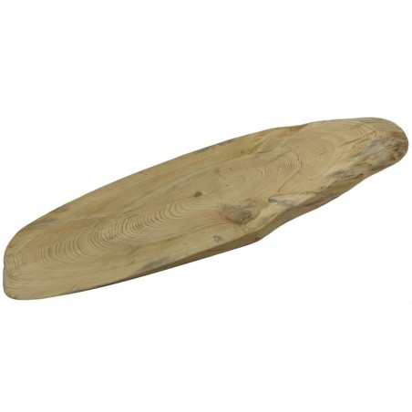 Blat Na Stolik ❍ Okorowany Plaster Drewna ❍ Dł 123 cm  UNIKAT 122458